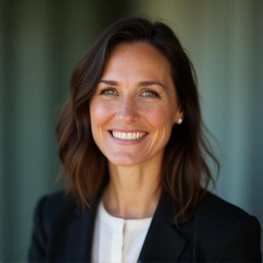 Photo d'Élodie Garnier, Fondatrice et experte en art algorithmique de Zephyra Learn.